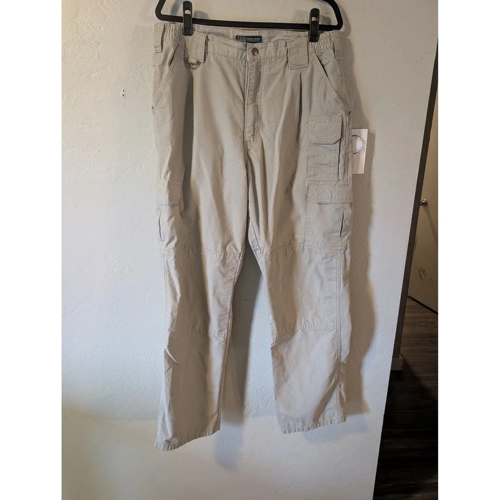 5.11‎ Mens Tactical Cargo Pants Beige size 36x34